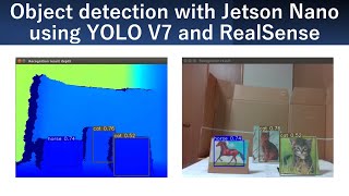 Object detection with Jetson Nano using YOLOv7 and RealSense