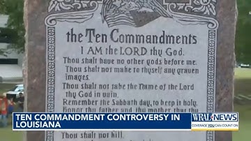 Latest on Louisiana Law requires public school classrooms to display the Ten Commandments