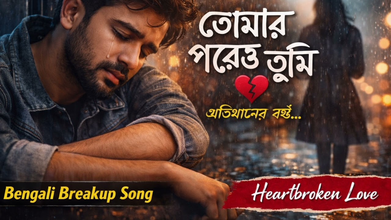 তোমার পরেও তুমি 💔 | New Bengali Breakup Song 2026 | Emotional Sad Love Song | 