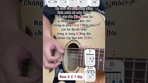 Thằng điên guitar hướng dẫn