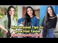 My personal tips to grow hair faster  without spending money on products  tips to grow hair faster