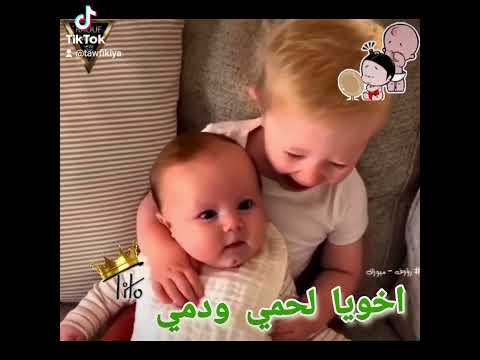 اخويا يعني لحمي ودمي  فيديو مضحك وناسه