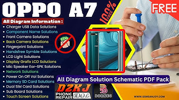 OPPO A7 All Hardware Schematic Diagram Free Solution