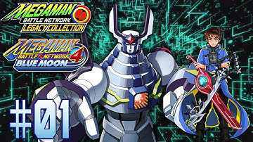 Megaman Battle Network 4 Blue Moon Legacy Playthrough with Chaos part 1: Threat of the Asteroid