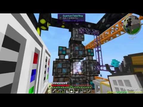 Minecraft 1.6.4 Просто индустриальная база! Обещанный карьер QuarryPlus