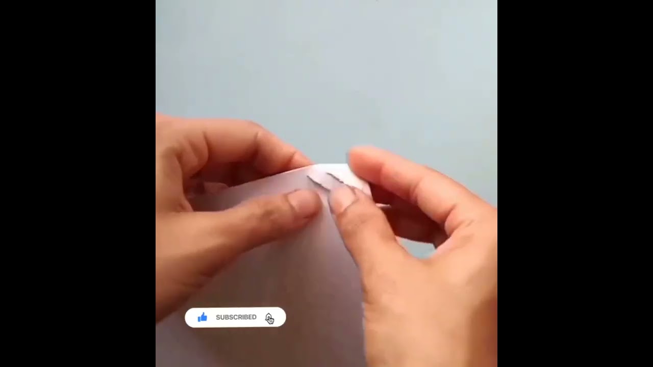 Bind Papers Without Stapler Shorts