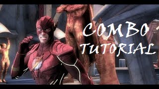 Injustice - Combo Tutorial - The Flash (40% No Meter)