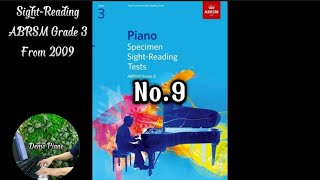 No.9 | ABRSM Piano Specimen Sight Reading Tests from 2009 Grade 3