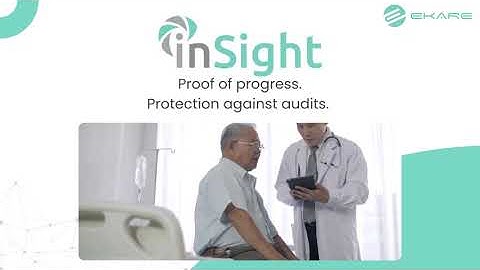inSight: Proof of progress. Protection against audits.