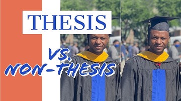 Thesis vs Non Thesis Master