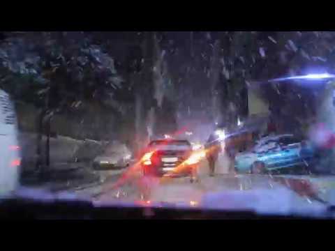 Snow in Damascus,