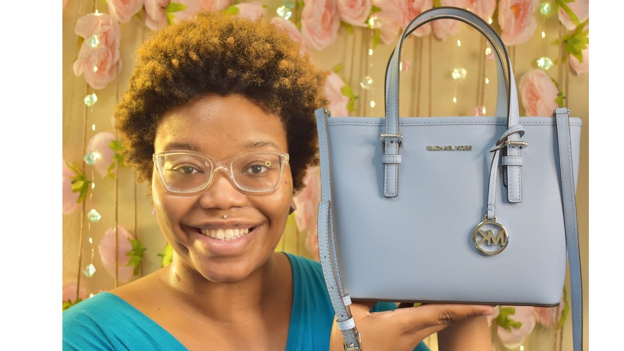 Michael Kors Jet Set Mini Tote In Vista Blue RSM