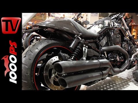 Harley Nightrod mit Kompressor - Tuning Bike - Harley Factory Frankfurt Harley Nightrod mit Kompressor - Tuning Bike - Harley Factory Frankfurt