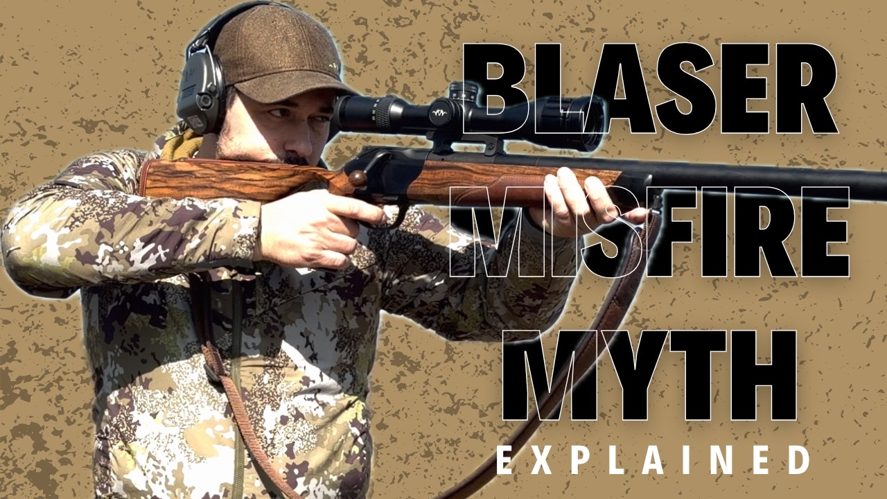 Бывают ли осечки у винтовок Blaser с прямой затворной системой? Развенчание мифа.
