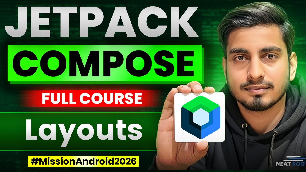 Box Layout Example In Jetpack Compose Using Textbox Row, Column & Box Layouts - Android Jetpack Compose 02 - YouTube