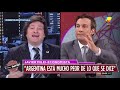 Javier Milei en Intratables (18/09/19)