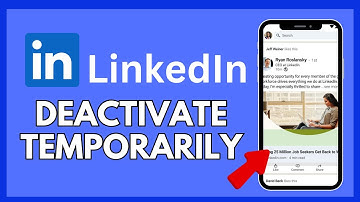 How to Temporarily Deactivate LinkedIn in iPhone 2024?