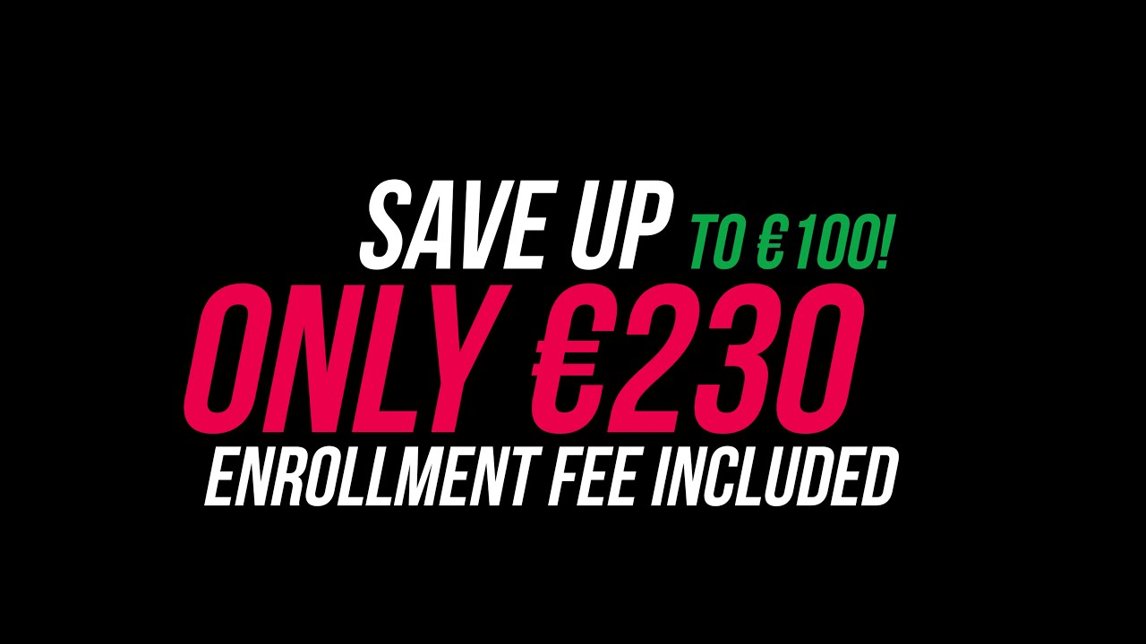 It's BLACK FRIDAY for Italian (online & in Italy)