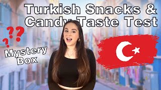 Turkish Snacks & Candy Mystery Taste Test