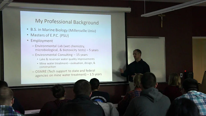 Seminar - Bradley Shultz Part 1 of 3
