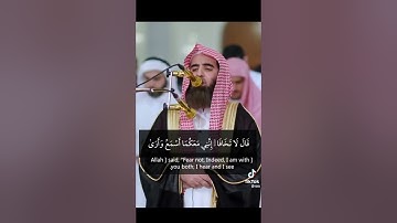 ثُمَّ جِئتَ عَلَى قَدَرٍ يَا مُوسَى)اية من #القران الكريم بصوة جميل ✨💚