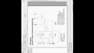#shorts #short #nationalinstruments #multisim #simulation of  2 bit #digital  #comparator