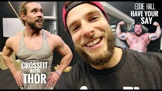 CROSSFIT with THOR // Eddie Hall Clean and Jerk Potential!?