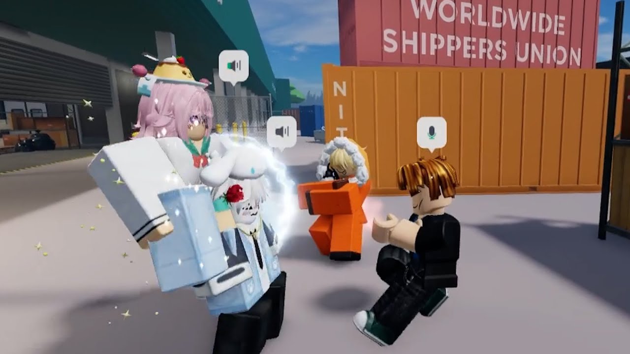 Evade Funny Moments with VOICE CHAT on Roblox! - YouTube