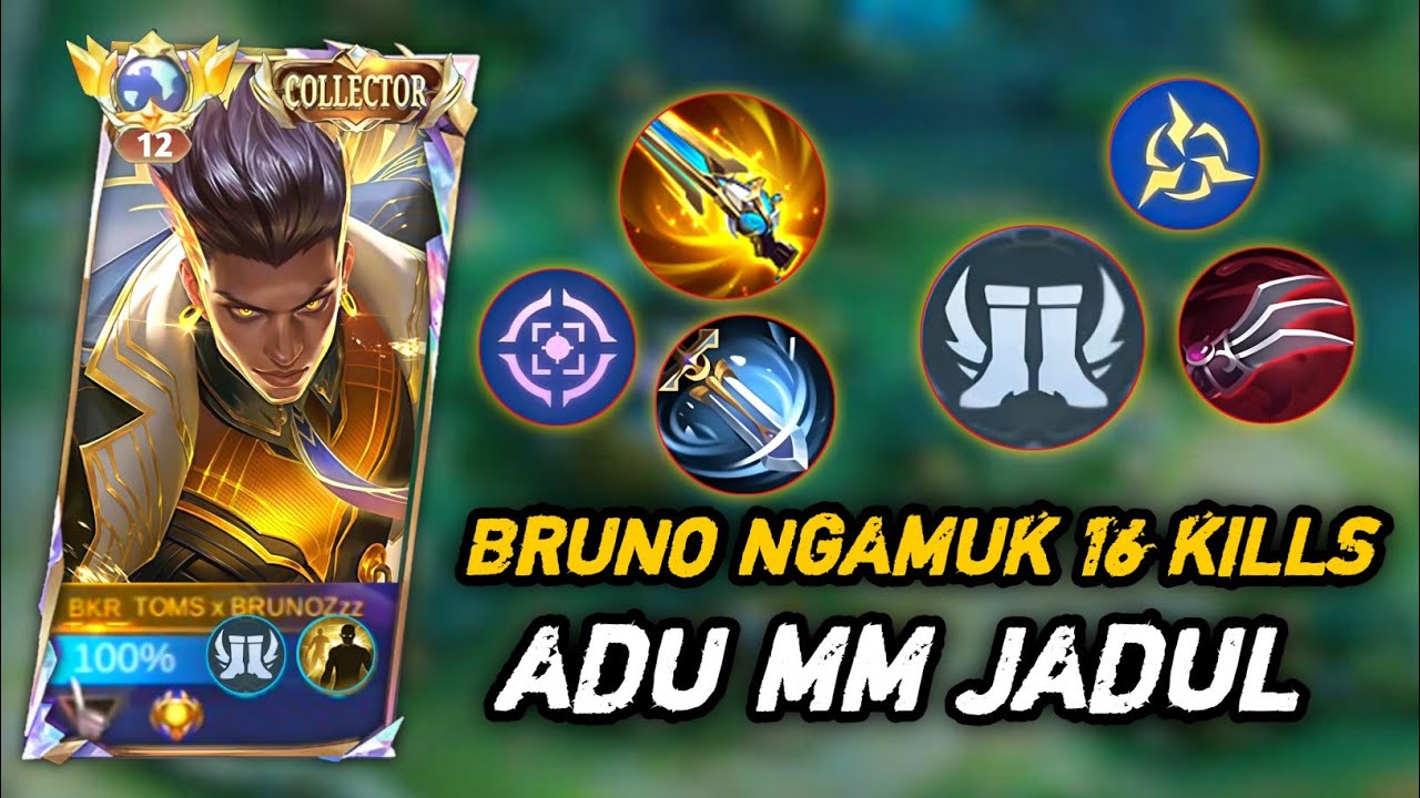 TERNYATA INI EMBLEM BRUNO TERSAKIT BUAT SOLO RANK !!