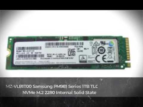 MZ-VLB1T00 Samsung PM981 Series 1TB TLC PCI Express 3.0 x4 NVMe M.2 2280 Internal Solid State Drive