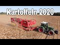Kartoffel Ernte 2020 mit Fendt 724 und Drohnen Crash | Niederrhein Agrar NRW
