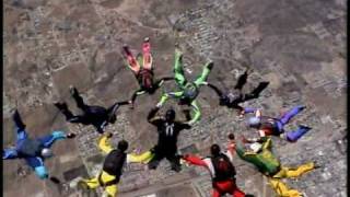 Skydiving Accident; 10-way with premature deployment at 10k feet