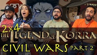 The Legend of Korra - 2x4 Civil Wars Part 2 - Group Reaction