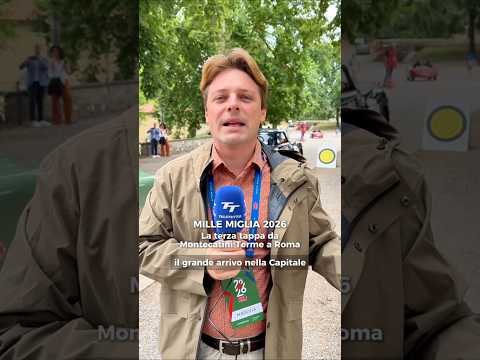 Video Mille Miglia 2026, la terza tappa da Montecatini Terme a Roma