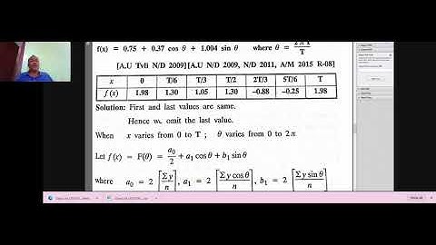 Solving Fourier Series Using Harmonic Analysis in T form