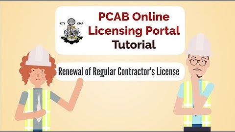 How to File a Renewal of Regular Contractor