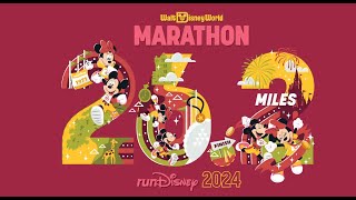 2024 Walt Disney World Dopey Marathon Full Course HD
