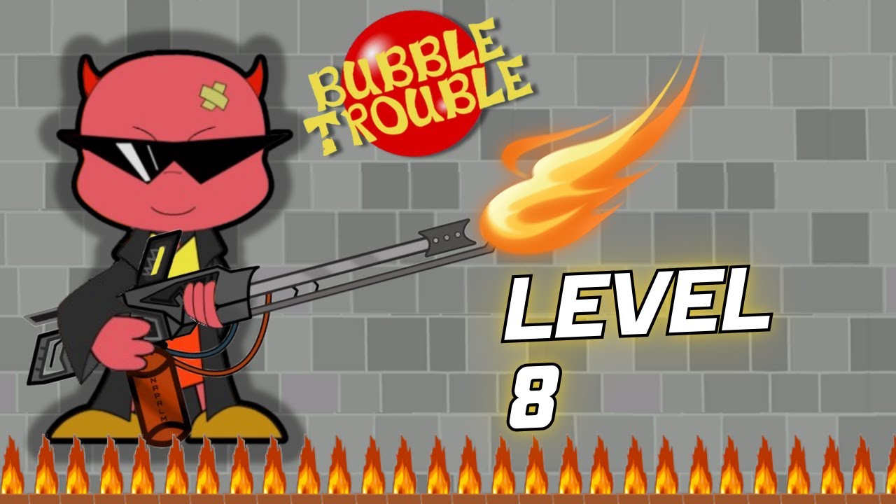 Bubble Trouble level 8