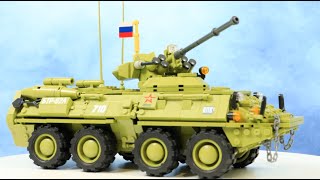 БТР 82А - анимация сборки конструктора от &quot;Армии России&quot;.