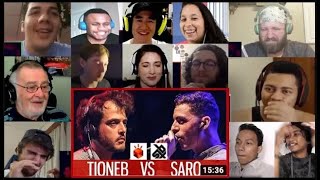 TIONEB vs SARO | GBB Loopstation 2017 | FINAL - Reaction Mashup - Beatbox Reaction