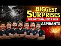 BIGGEST SURPRISES FOR GATE 2026, 2027 & 2028 ASPIRANTS