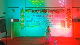 Aap ki aankhon mein kuch || Kishore Kumar||Lata Mangeshkar|| College Week Programme|| Cover||