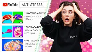 Testing &quot;Stress Hacks&quot; From 5 Minute Crafts!