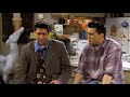 Friends  ross and joey tries to convince frankjr