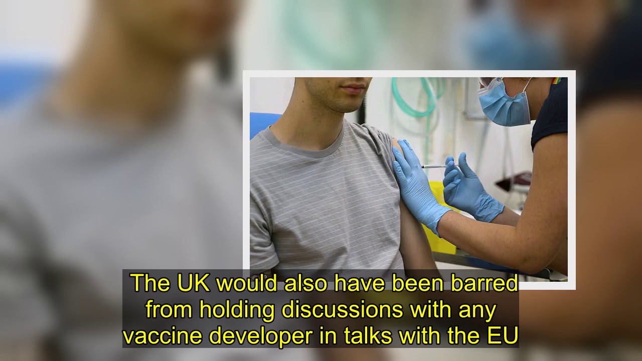 Britain will opt out EU coronavirus vaccine scheme - YouTube