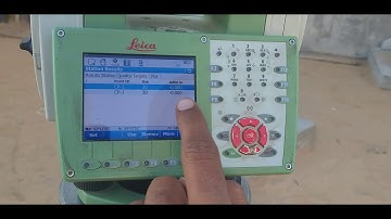 How To Do Resection In Leica TS11 & TS12 VIVA // How To Set Instrument Leica Total Station
