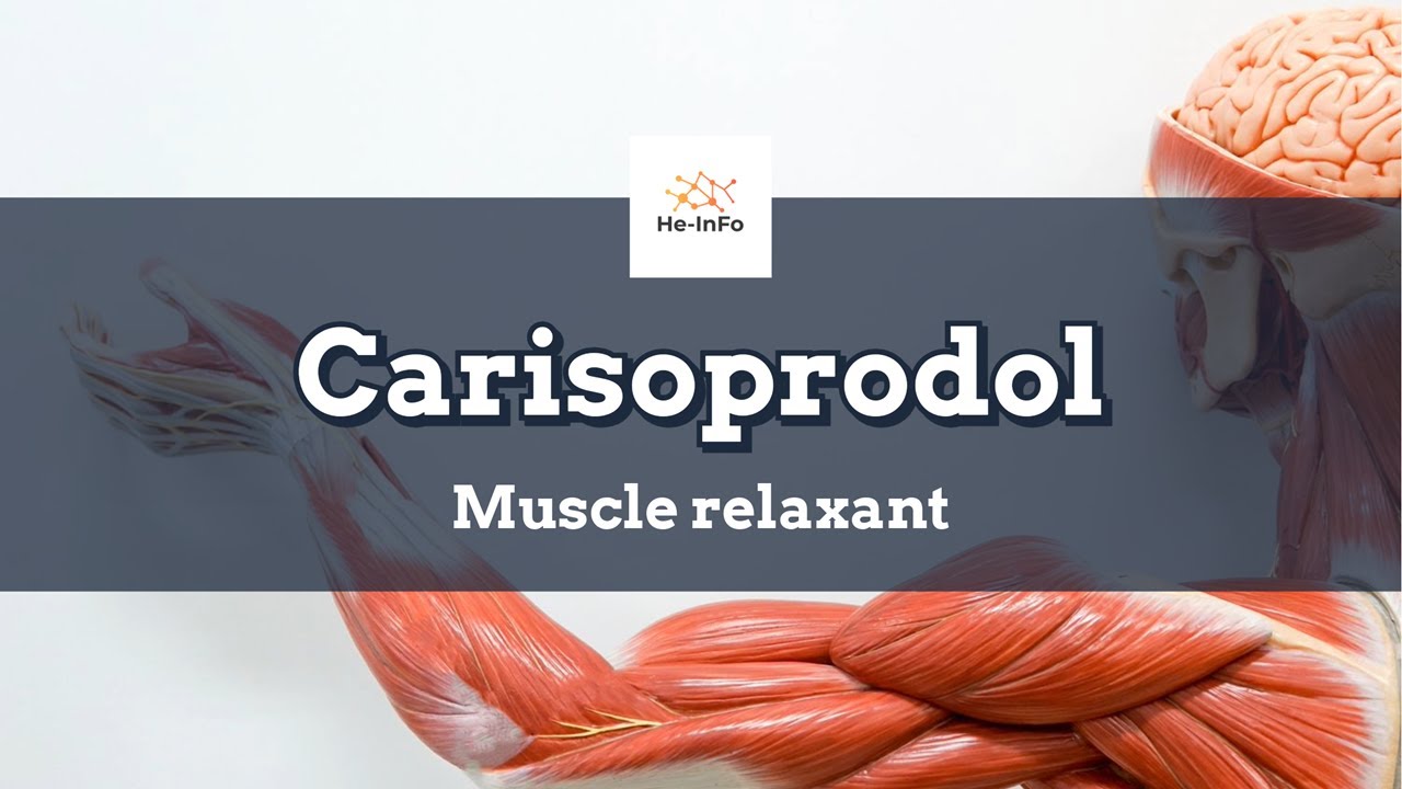 #carisoprodol | Uses, Dosage, Side Effects & Mechanism | Soma