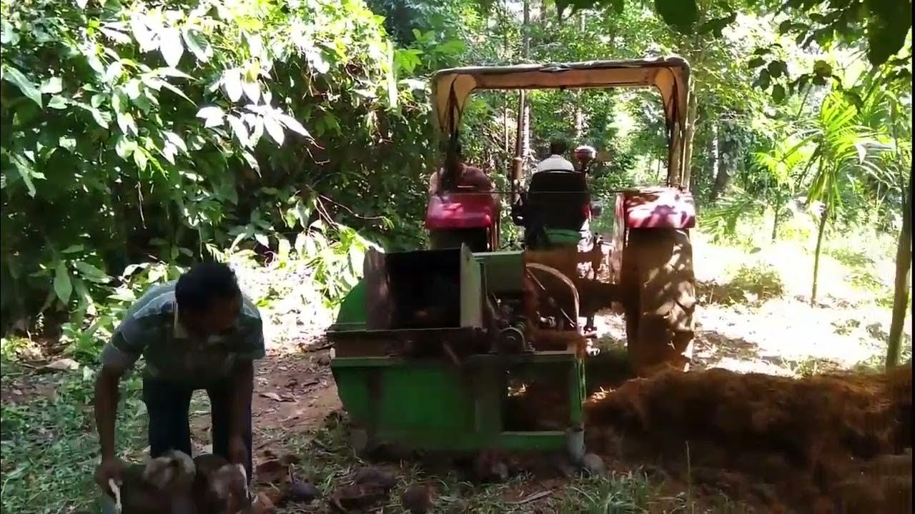 Coconut Husk shredder / cocopeat making machine / ತೆಂಗಿನ ಸಿಪ್ಪೆ ಪುಡಿ ಮಾಡುವ ಯಂತ್ರ YouTube