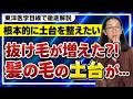 抜け毛・薄毛が気になる人へ。東洋医学で紐解く「髪の悩み」根本的な解決策