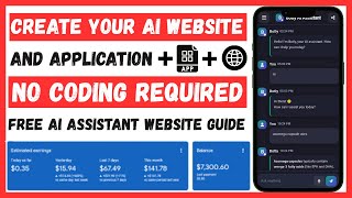 Create Your AI Website &amp; App in Minutes! 💻 No Coding Needed | Step-by-Step Guide